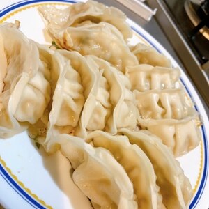 餃子のおいしい焼き方